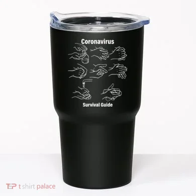 Coronavirus Survival Guide Tumbler
