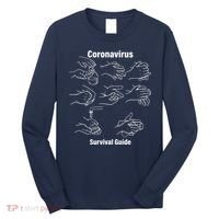Coronavirus Survival Guide Long Sleeve Shirt thumb 0