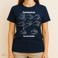 Coronavirus Survival Guide T-Shirt thumb 4
