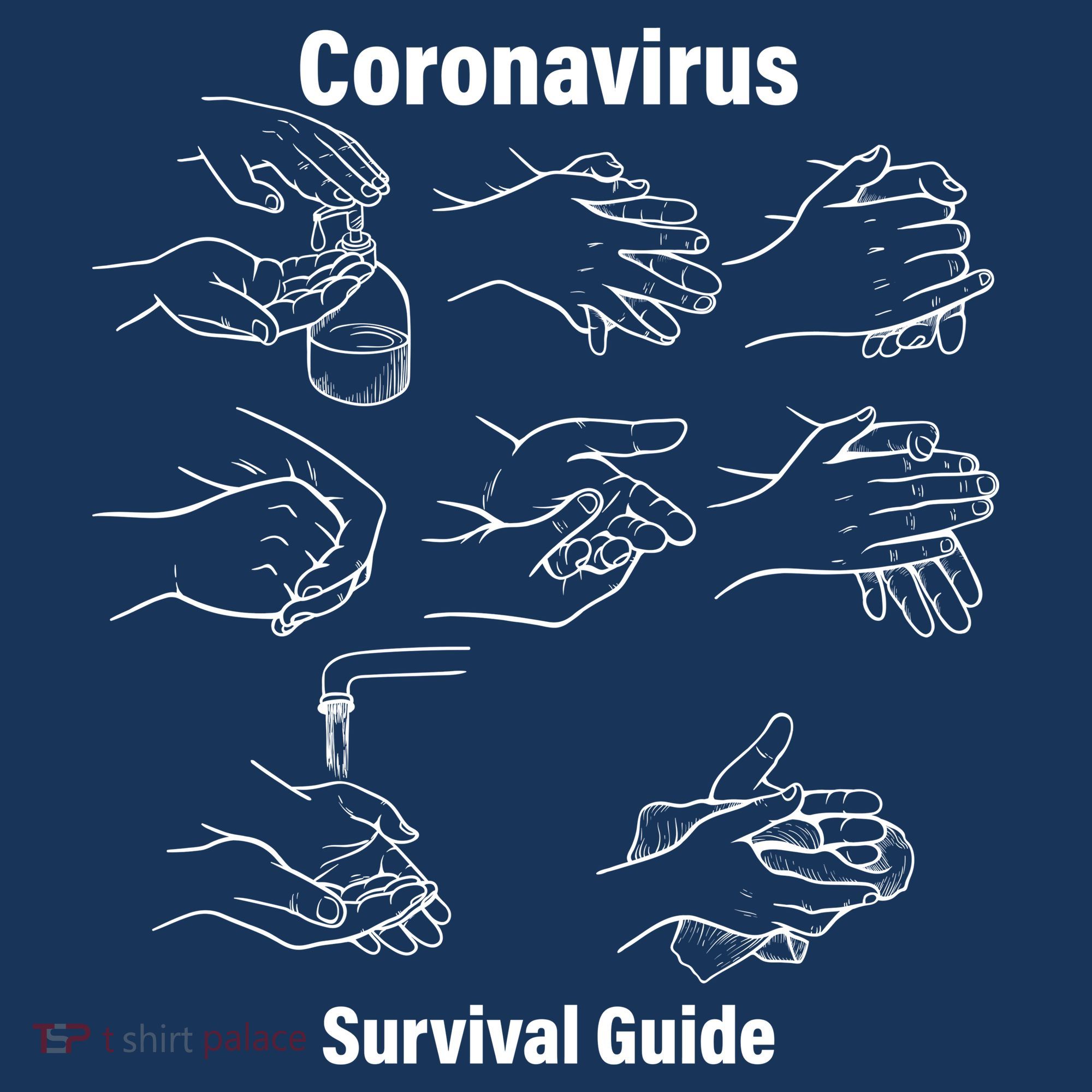 Coronavirus Survival Guide Polo