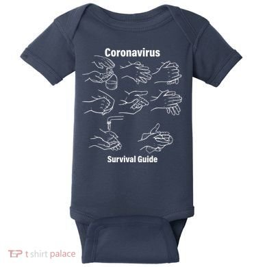 Coronavirus Survival Guide Baby Bodysuit
