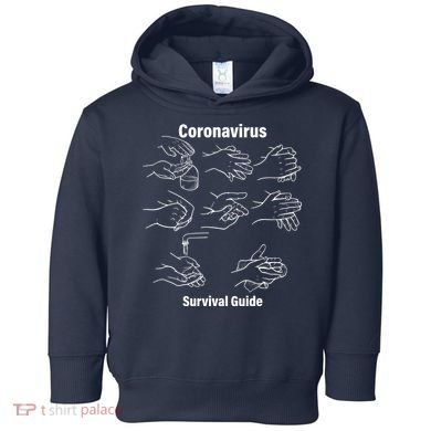 Coronavirus Survival Guide Toddler Hoodie