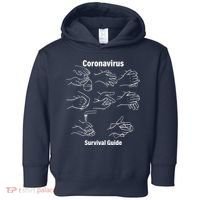 Coronavirus Survival Guide Toddler Hoodie thumb 0