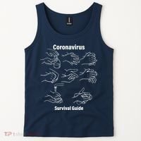 Coronavirus Survival Guide Tank Top thumb 2