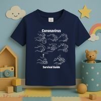 Coronavirus Survival Guide Toddler T-Shirt thumb 3