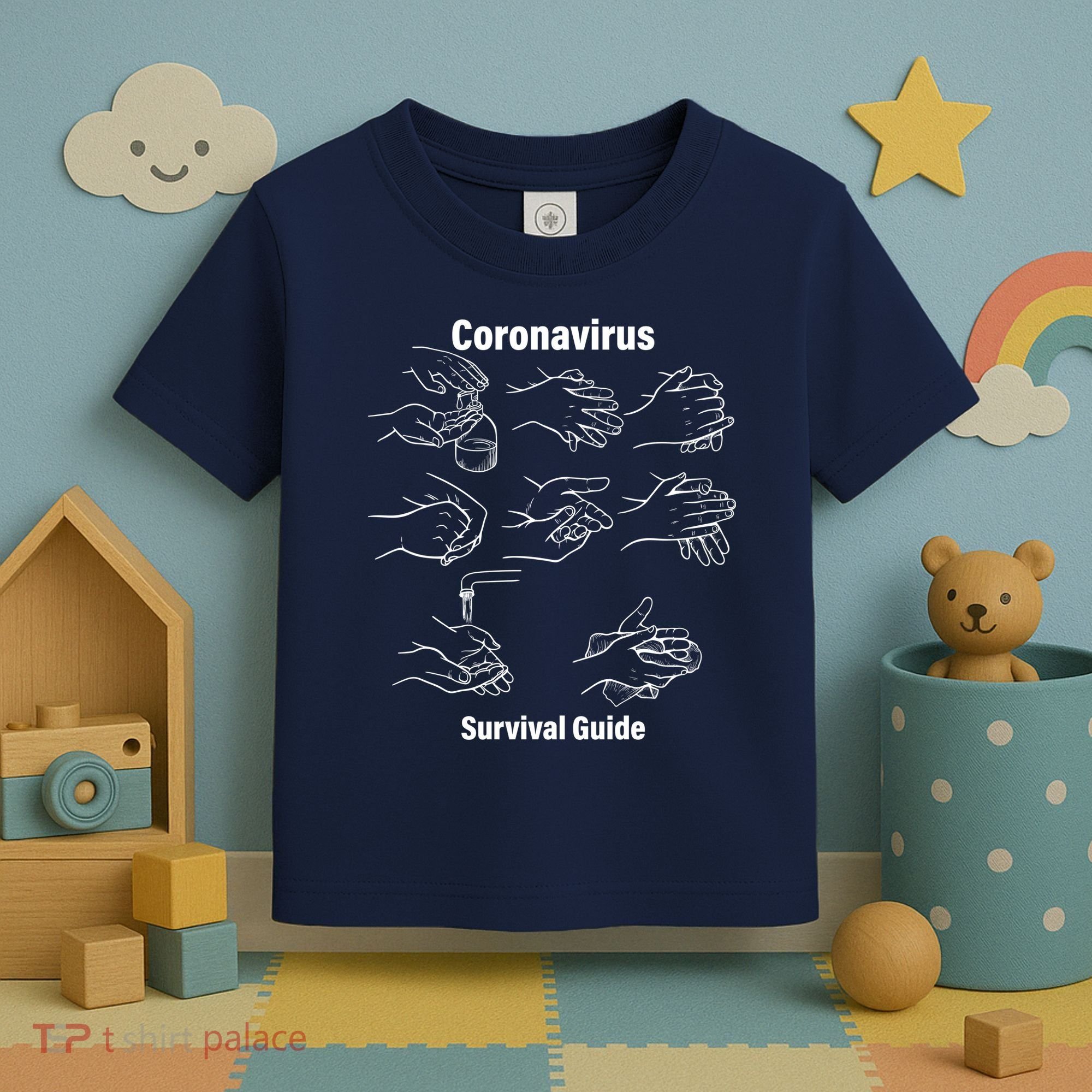 Coronavirus Survival Guide Toddler T-Shirt