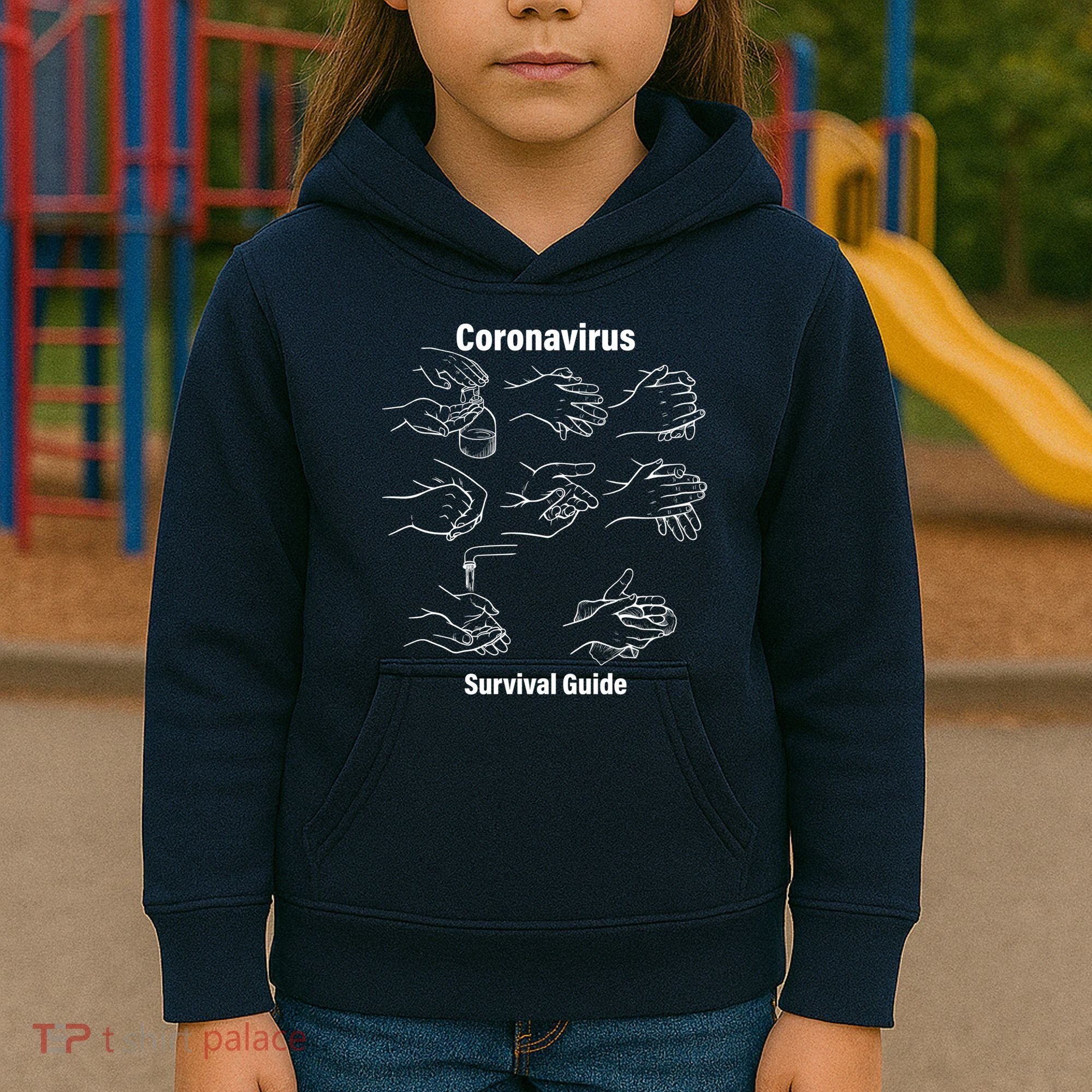 Coronavirus Survival Guide Kids Hoodie