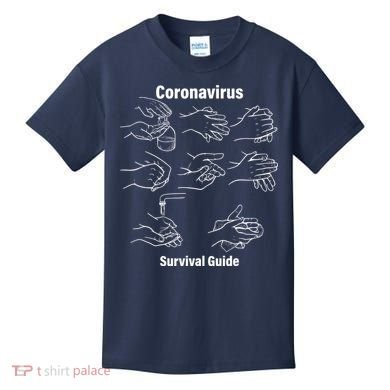 Coronavirus Survival Guide Kids T-Shirt