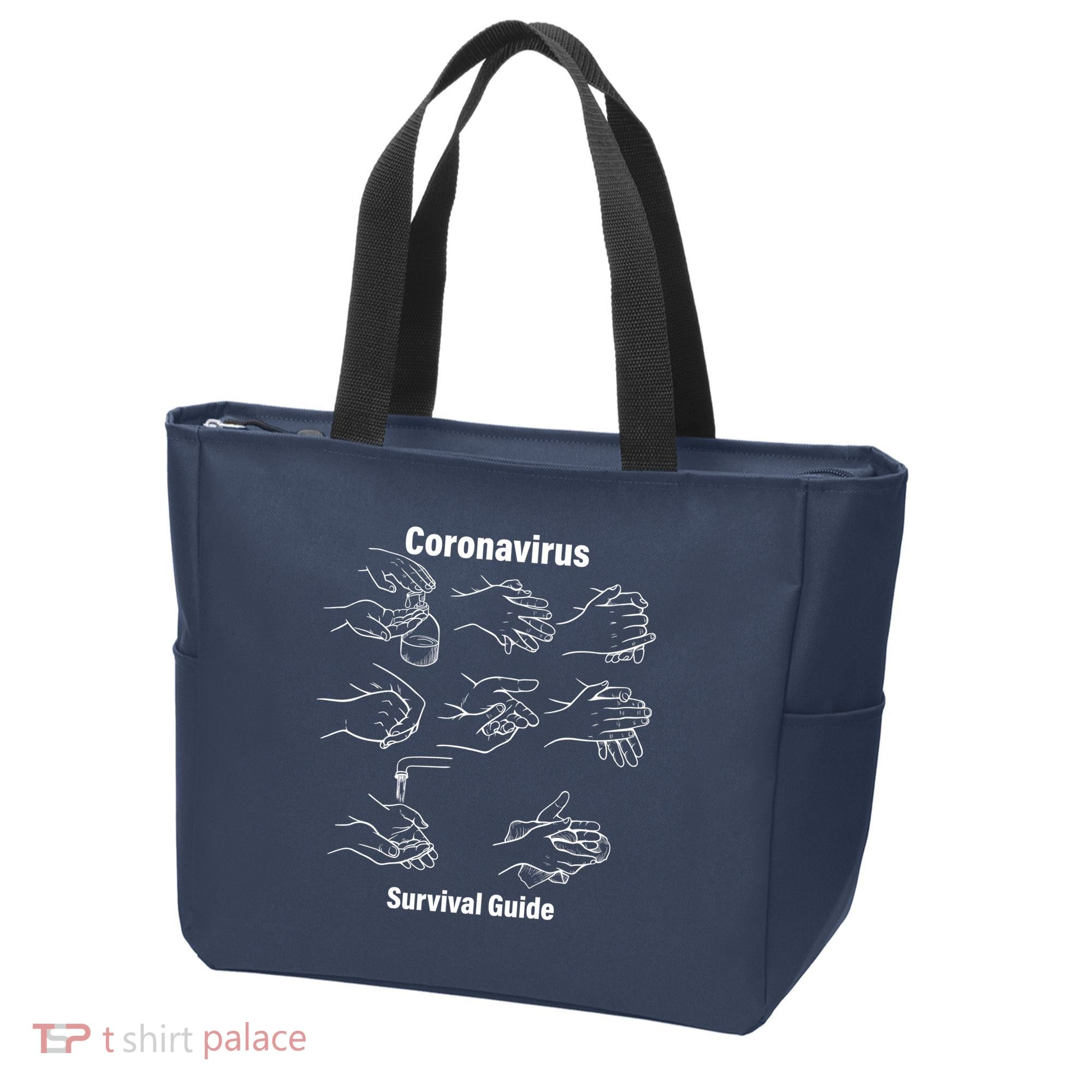 Coronavirus Survival Guide Tote Bag