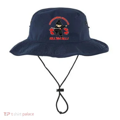 Coronavirus Survivor Ninja Kill Em' All Bucket Hat