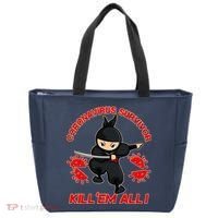 Coronavirus Survivor Ninja Kill Em' All Tote Bag thumb 0