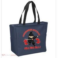 Coronavirus Survivor Ninja Kill Em' All Tote Bag thumb 2