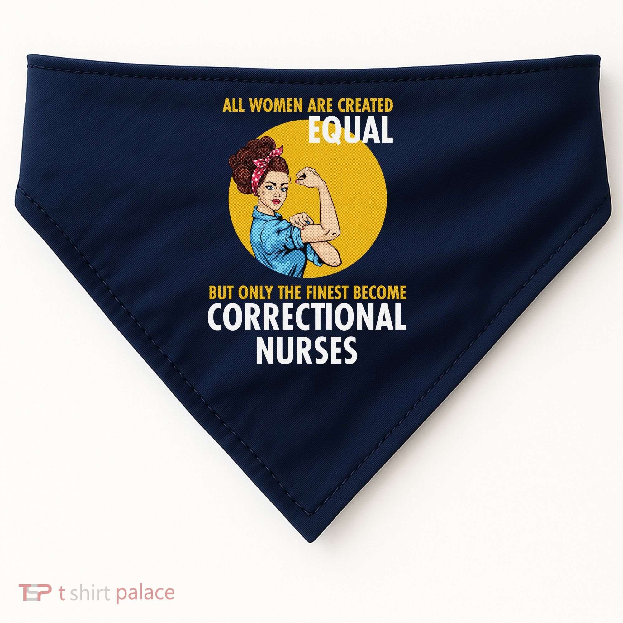 Correctional Nurse USA-Made Doggie Bandana