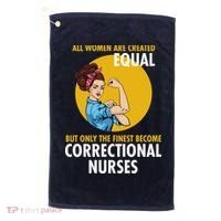 Correctional Nurse Golf Towel thumb 0