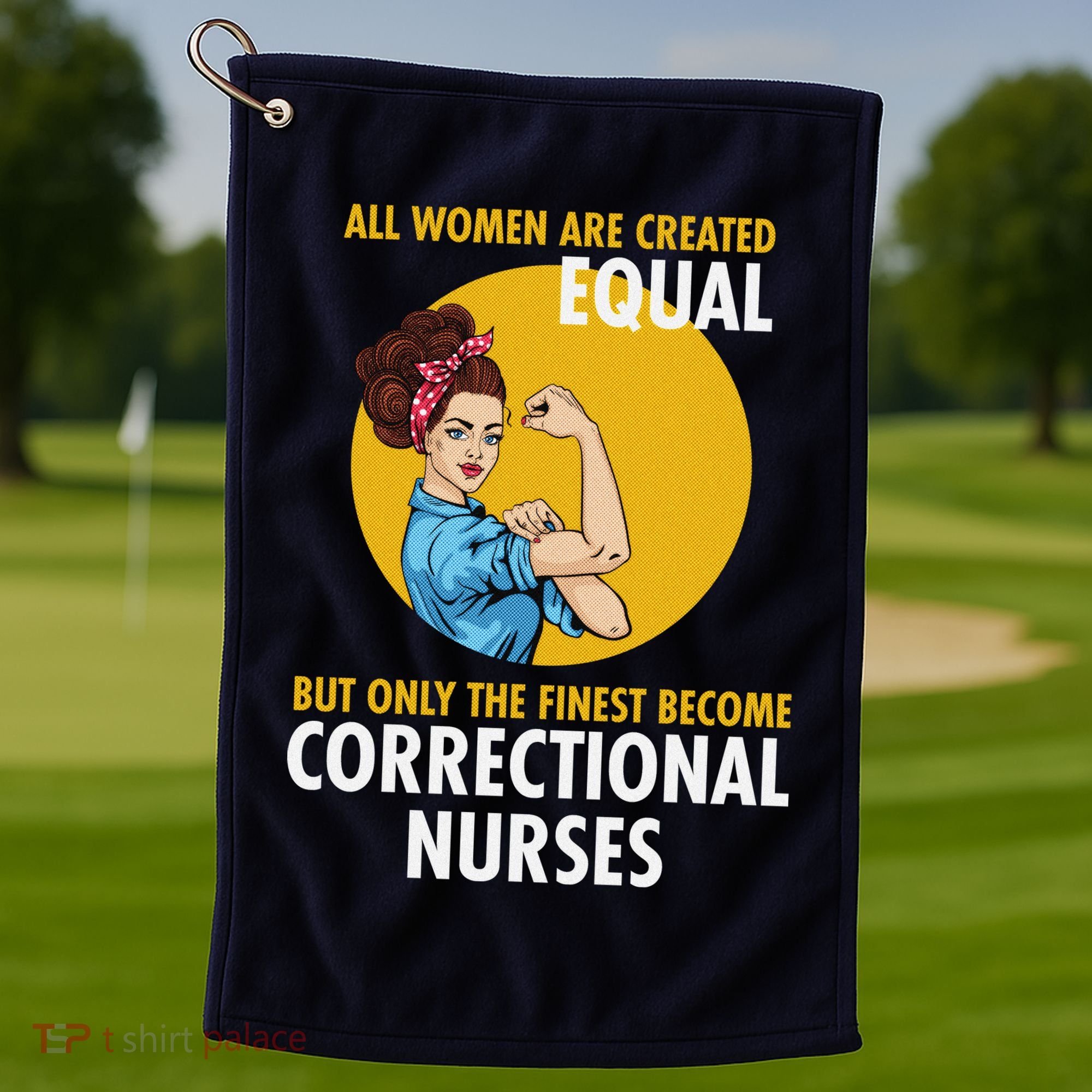 Correctional Nurse Golf Towel