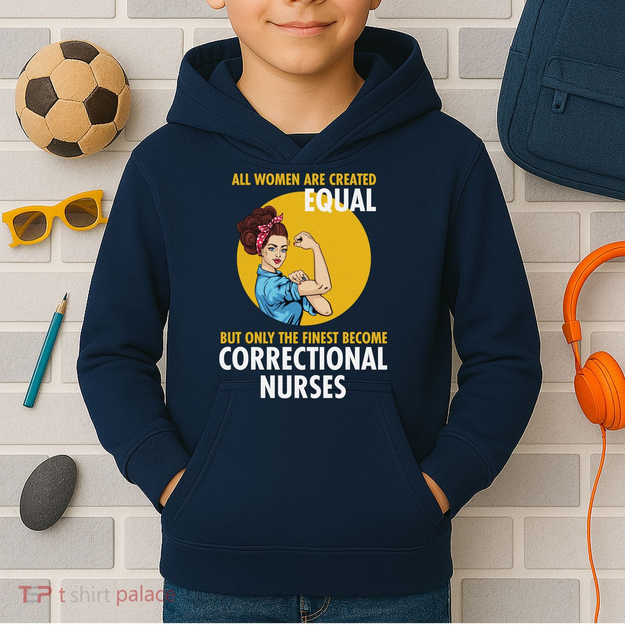Correctional Nurse Kids Hoodie