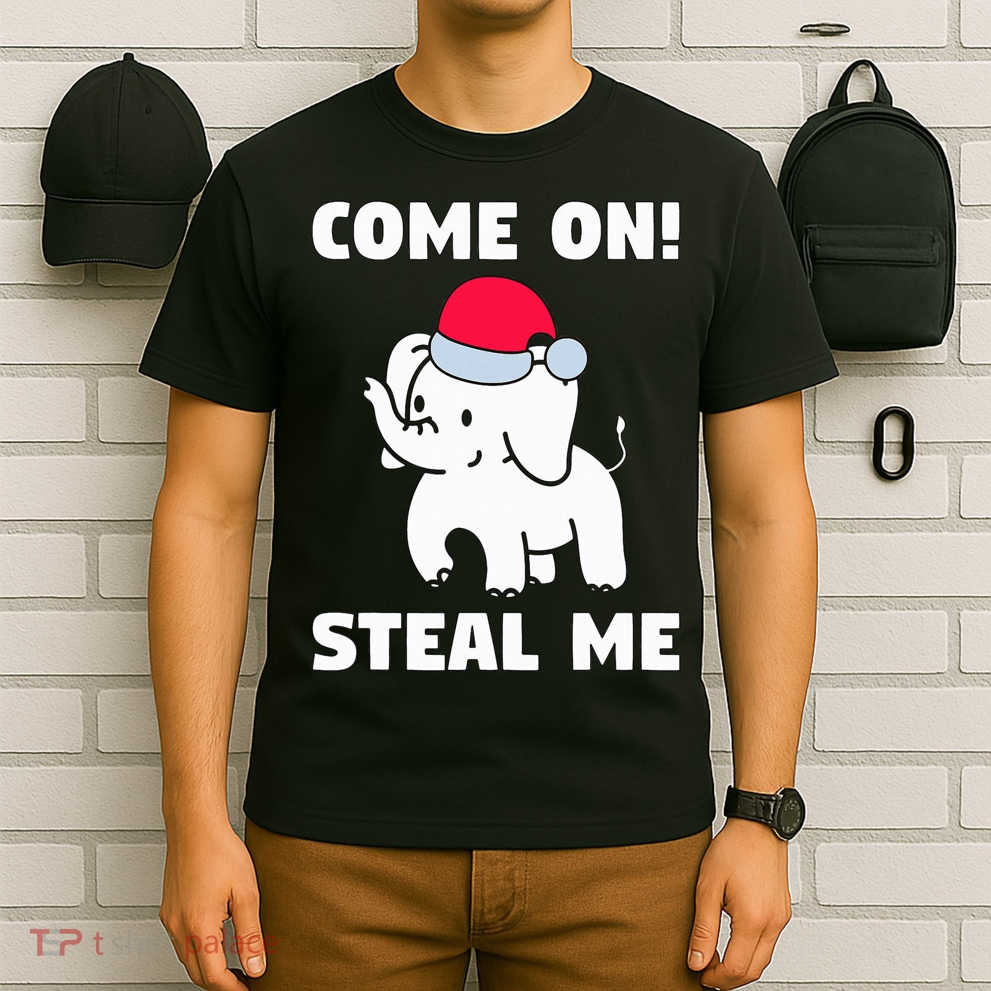 Come on! Steal me  White elephant gift in Office Party  T-Shirt