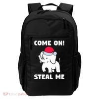Come on! Steal me  White elephant gift in Office Party  Backpack thumb 0