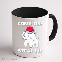 Come on! Steal me  White elephant gift in Office Party  Coffee Mug thumb 1