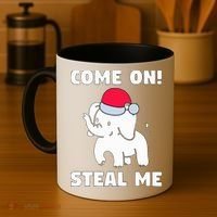 Come on! Steal me  White elephant gift in Office Party  Coffee Mug thumb 4