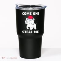Come on! Steal me  White elephant gift in Office Party  Tumbler thumb 0