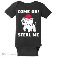 Come on! Steal me  White elephant gift in Office Party  Baby Bodysuit thumb 0