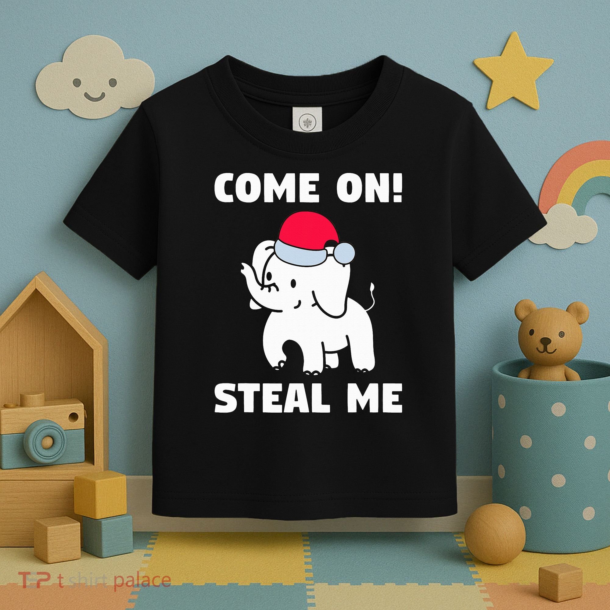 Come on! Steal me  White elephant gift in Office Party  Toddler T-Shirt