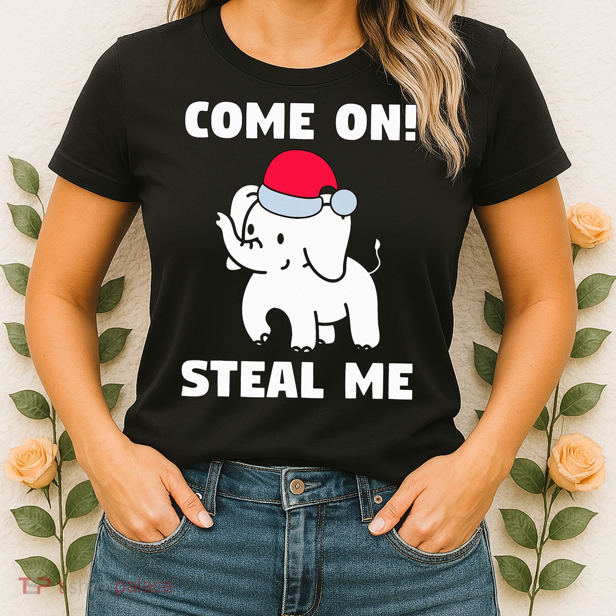 Come on! Steal me  White elephant gift in Office Party  Women's T-Shirt