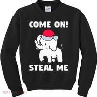 Come on! Steal me  White elephant gift in Office Party  Kids Sweatshirt thumb 0