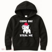 Come on! Steal me  White elephant gift in Office Party  Kids Hoodie thumb 0
