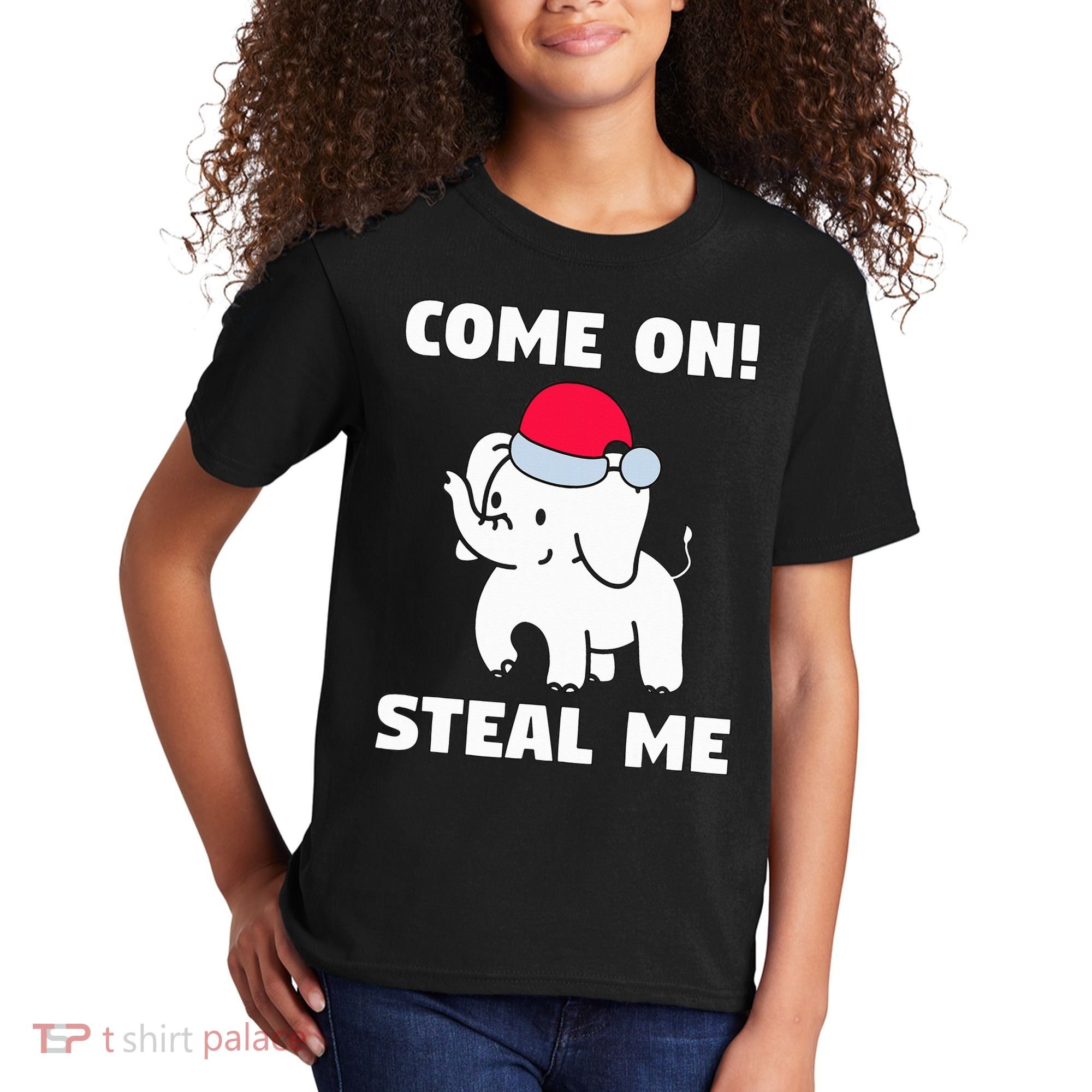 Come on! Steal me  White elephant gift in Office Party  Kids T-Shirt