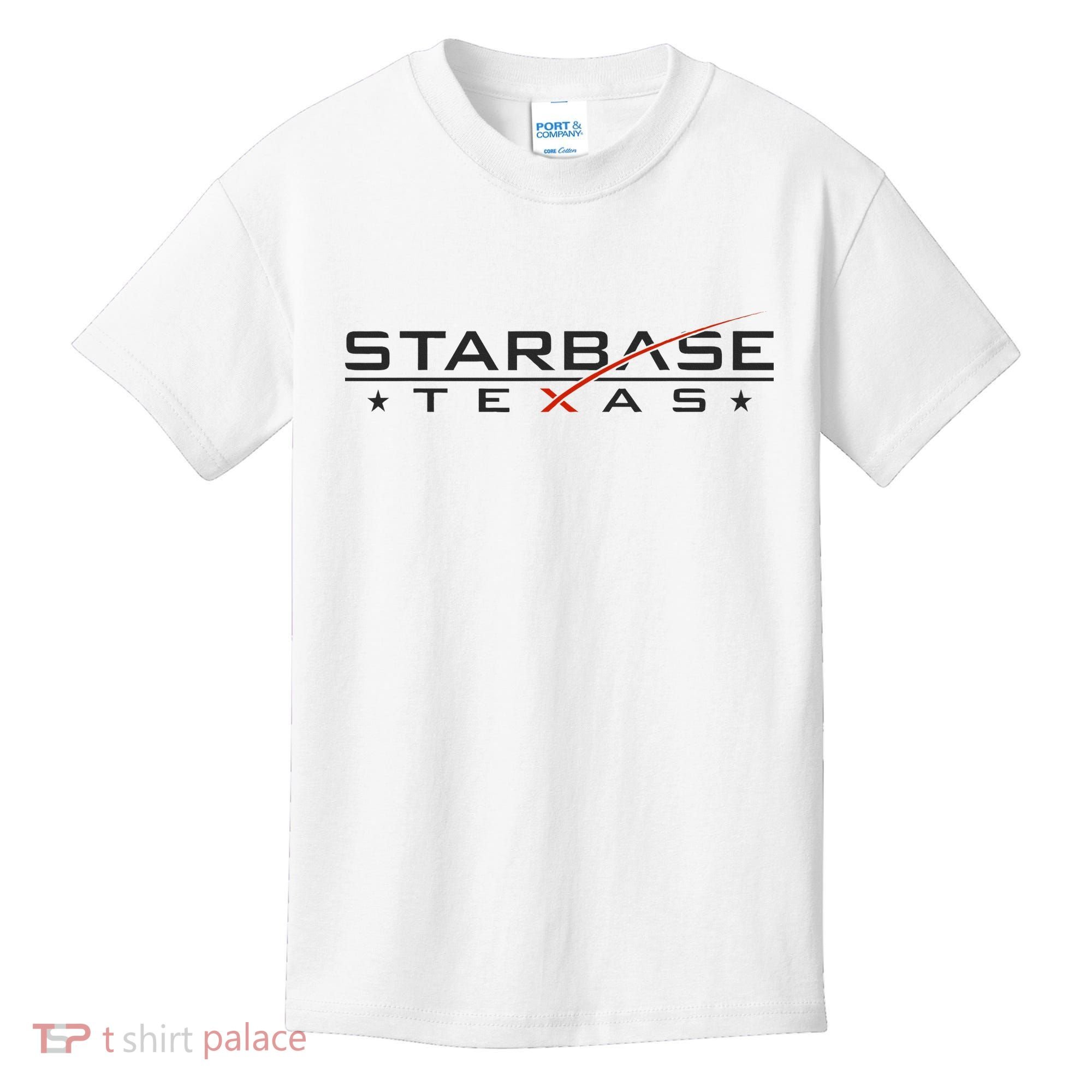 City Of Starbase Cameron County Texas Boca Chica Starship Kids T-Shirt