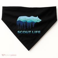 Camping Outdoor Scouting Hiking Scout Life USA-Made Doggie Bandana thumb 0