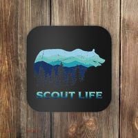 Camping Outdoor Scouting Hiking Scout Life Coaster thumb 0