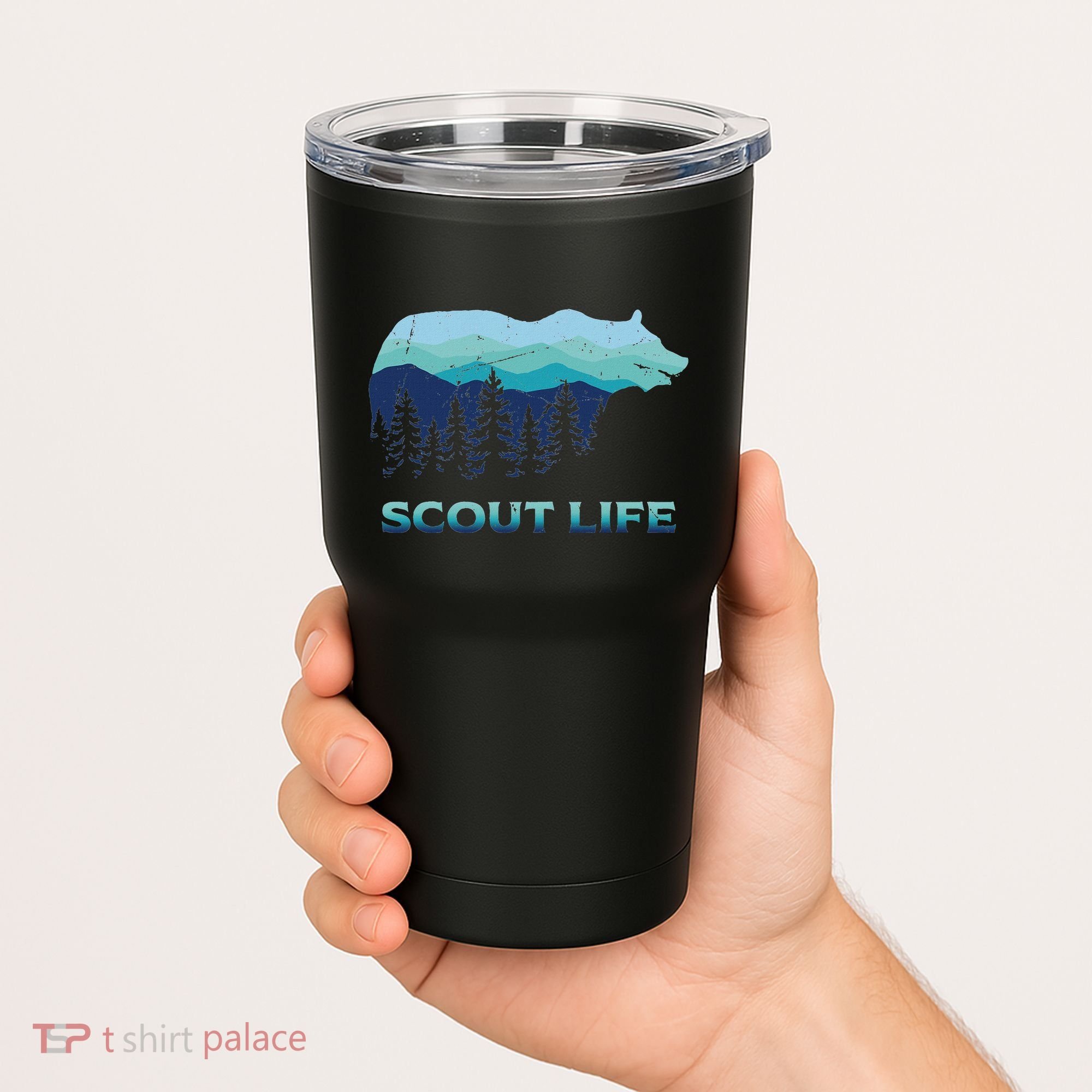 Camping Outdoor Scouting Hiking Scout Life Tumbler