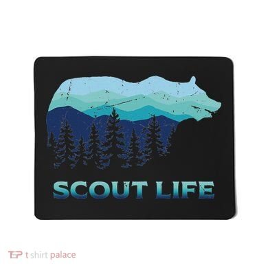 Camping Outdoor Scouting Hiking Scout Life Mousepad