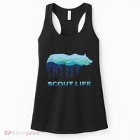 Camping Outdoor Scouting Hiking Scout Life Women's Tank Top thumb 0