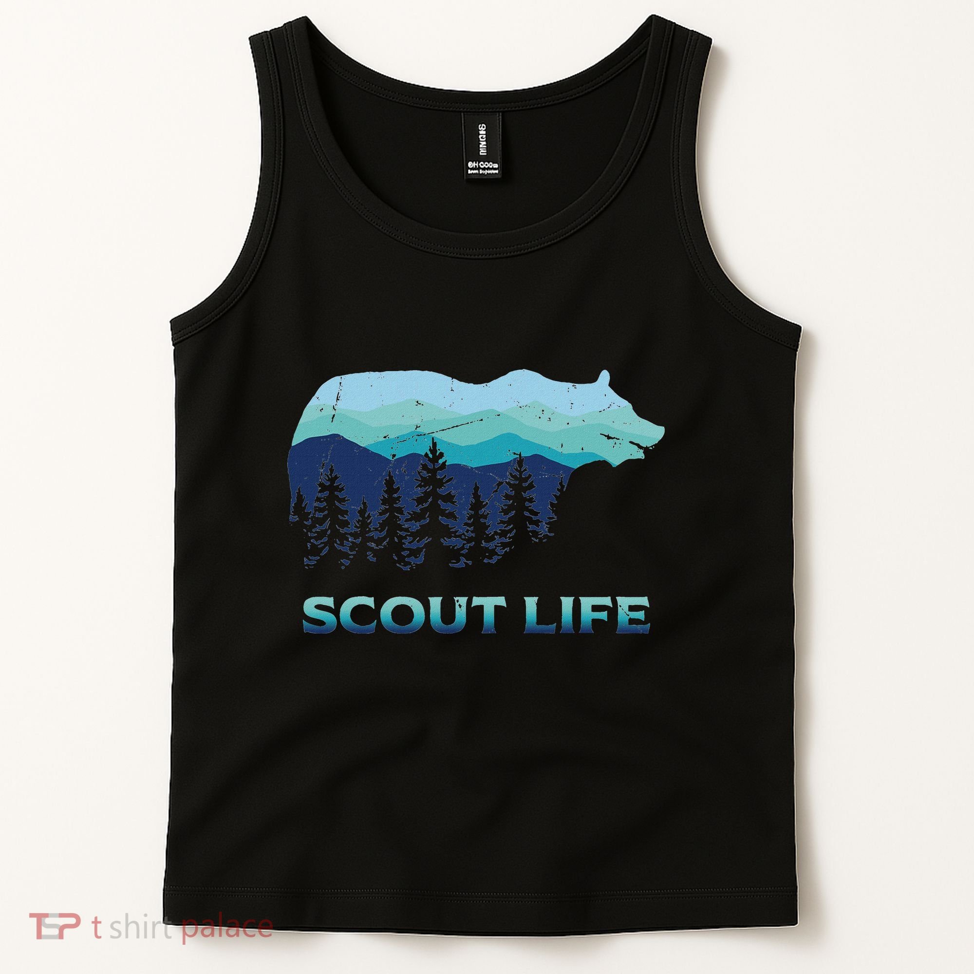 Camping Outdoor Scouting Hiking Scout Life Tank Top