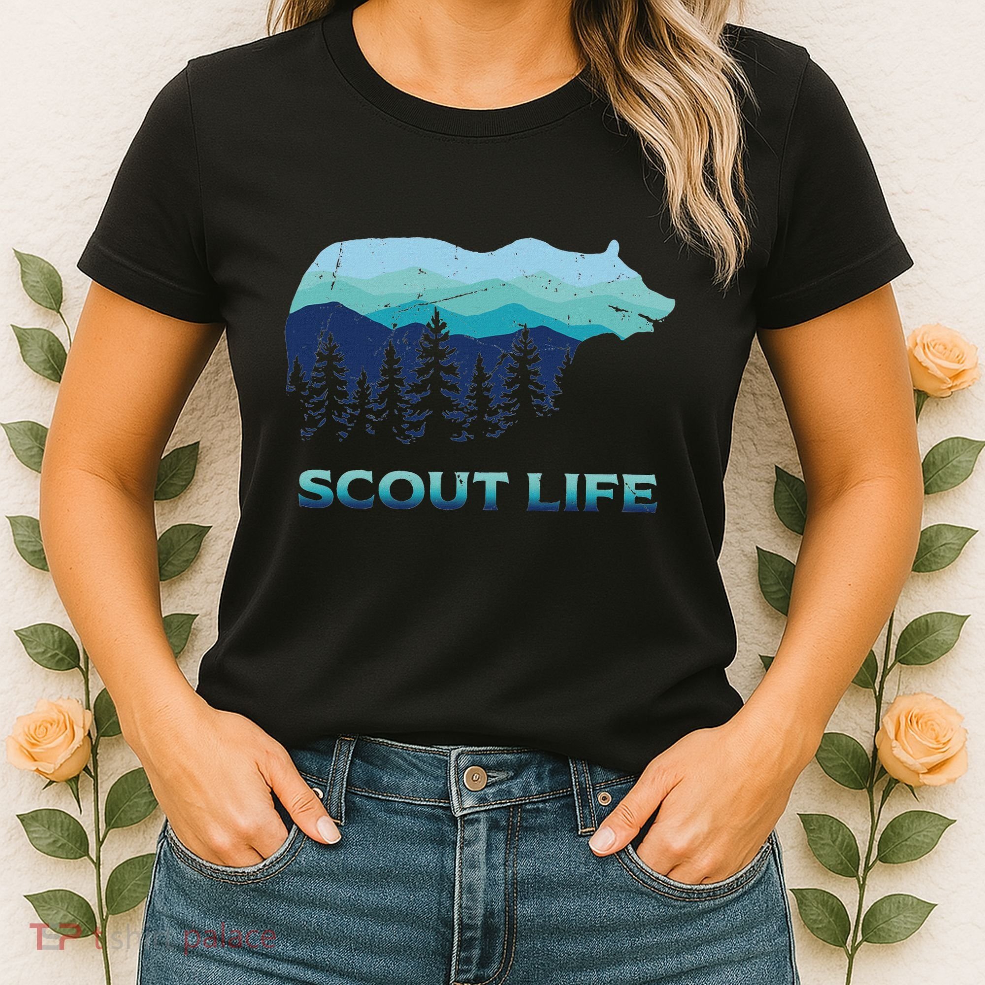 Camping Outdoor Scouting Hiking Scout Life Women's T-Shirt