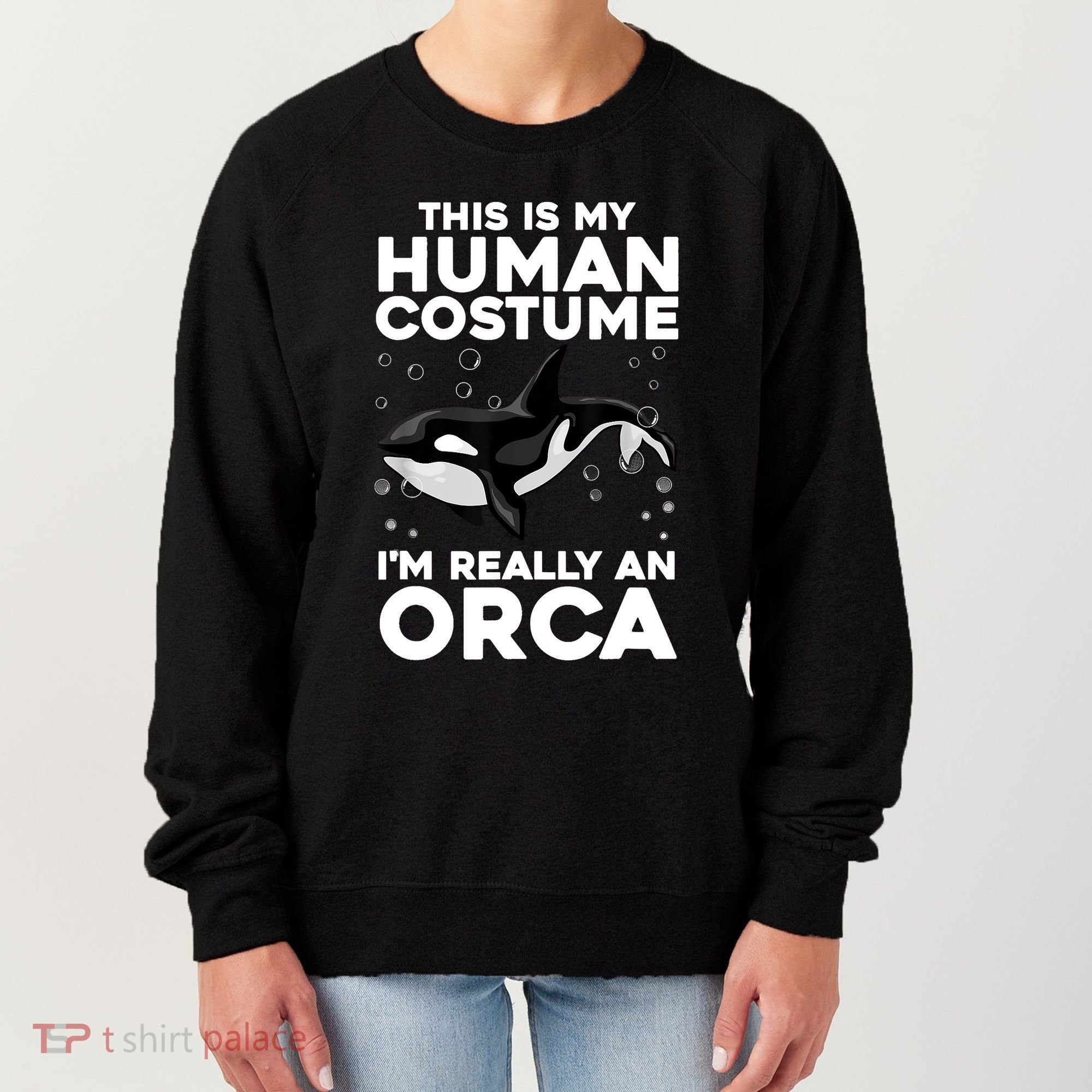 Cool Orca Sea Ocean Animal Orca Lover Women's Sweatshirt