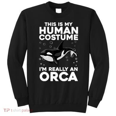Cool Orca Sea Ocean Animal Orca Lover Sweatshirt