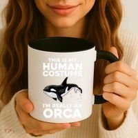 Cool Orca Sea Ocean Animal Orca Lover Coffee Mug thumb 3