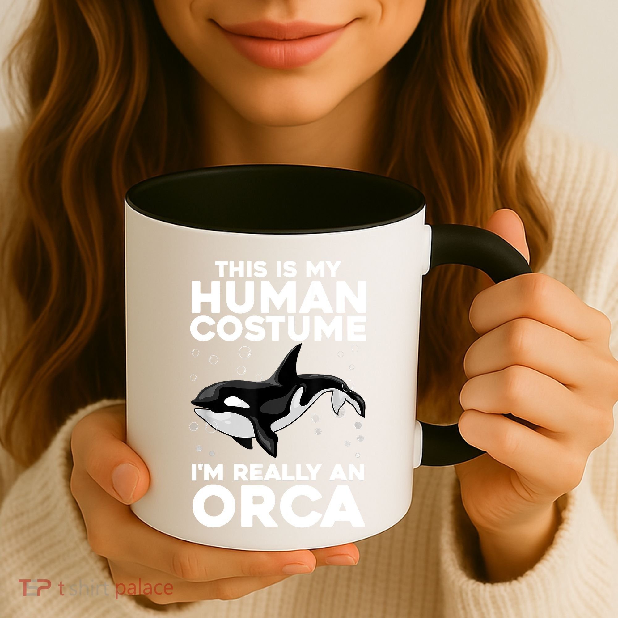 Cool Orca Sea Ocean Animal Orca Lover Coffee Mug