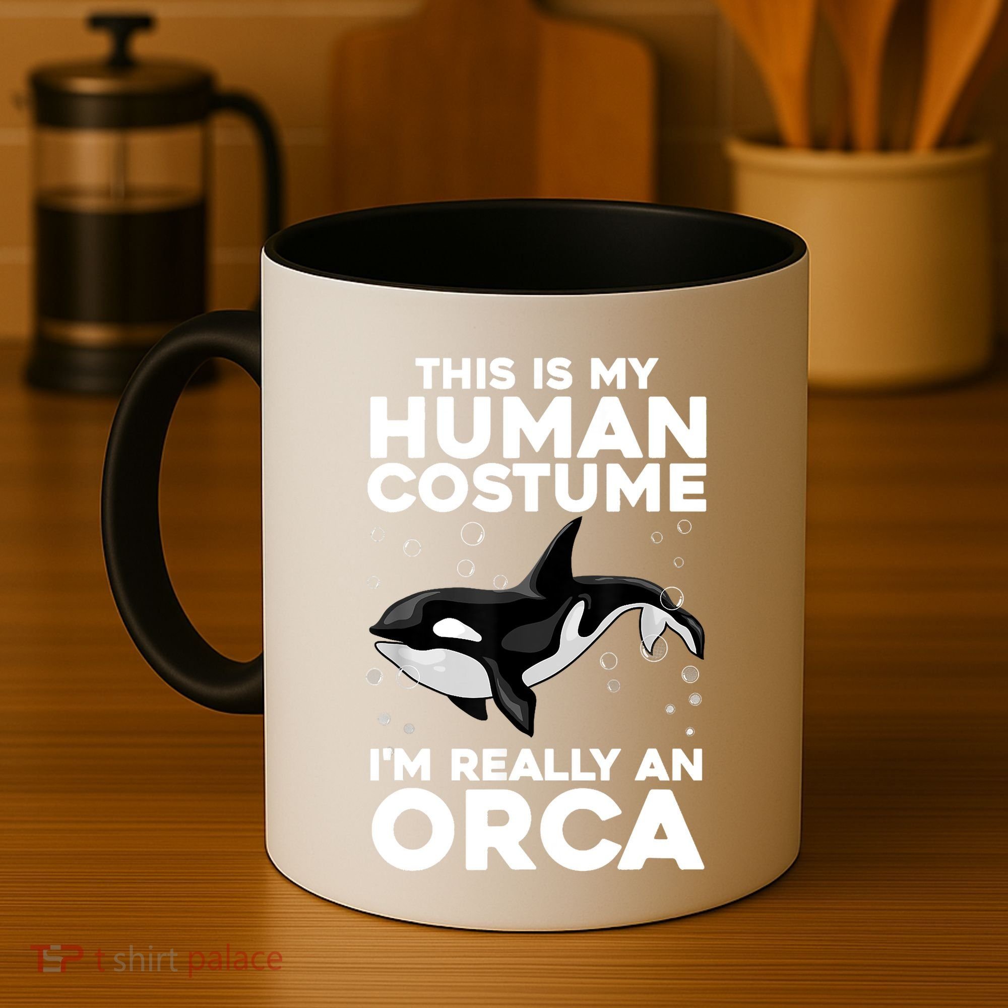 Cool Orca Sea Ocean Animal Orca Lover Coffee Mug