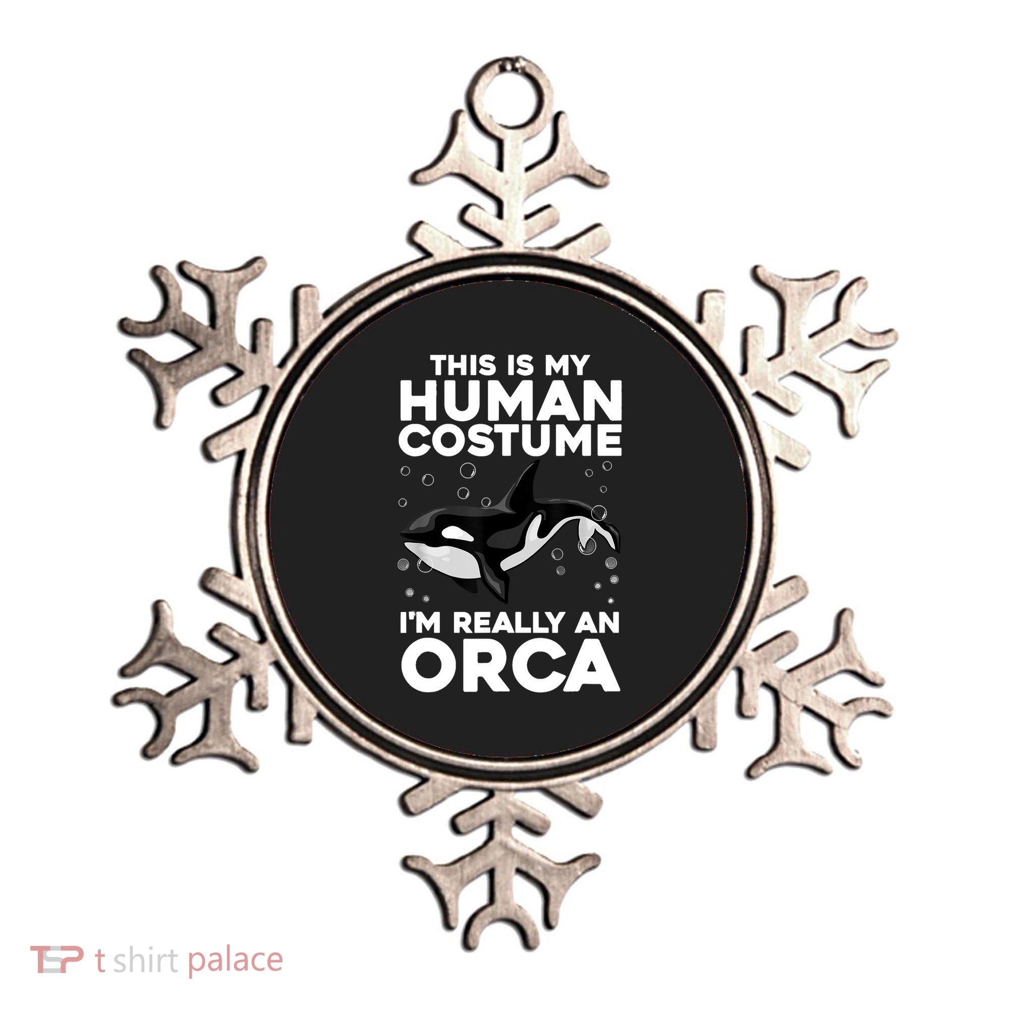 Cool Orca Sea Ocean Animal Orca Lover Ornament