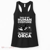Cool Orca Sea Ocean Animal Orca Lover Women's Tank Top thumb 0