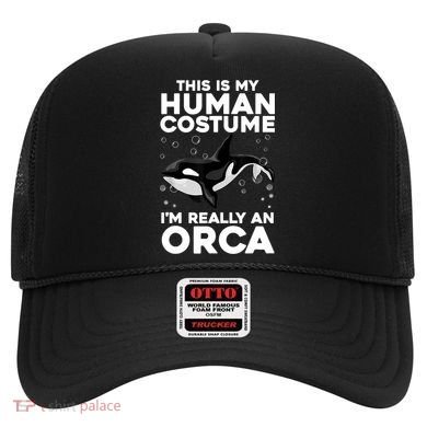 Cool Orca Sea Ocean Animal Orca Lover Hat