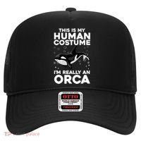 Cool Orca Sea Ocean Animal Orca Lover Hat thumb 0