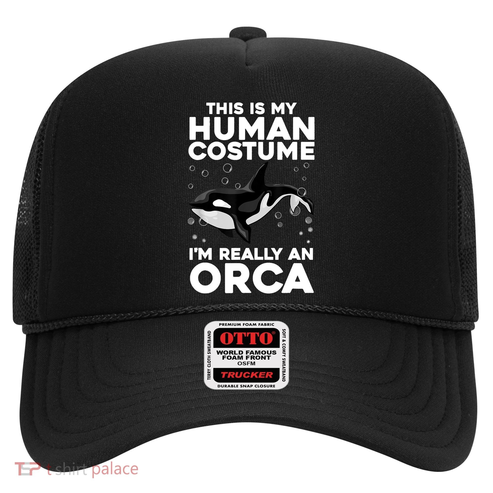 Cool Orca Sea Ocean Animal Orca Lover Hat