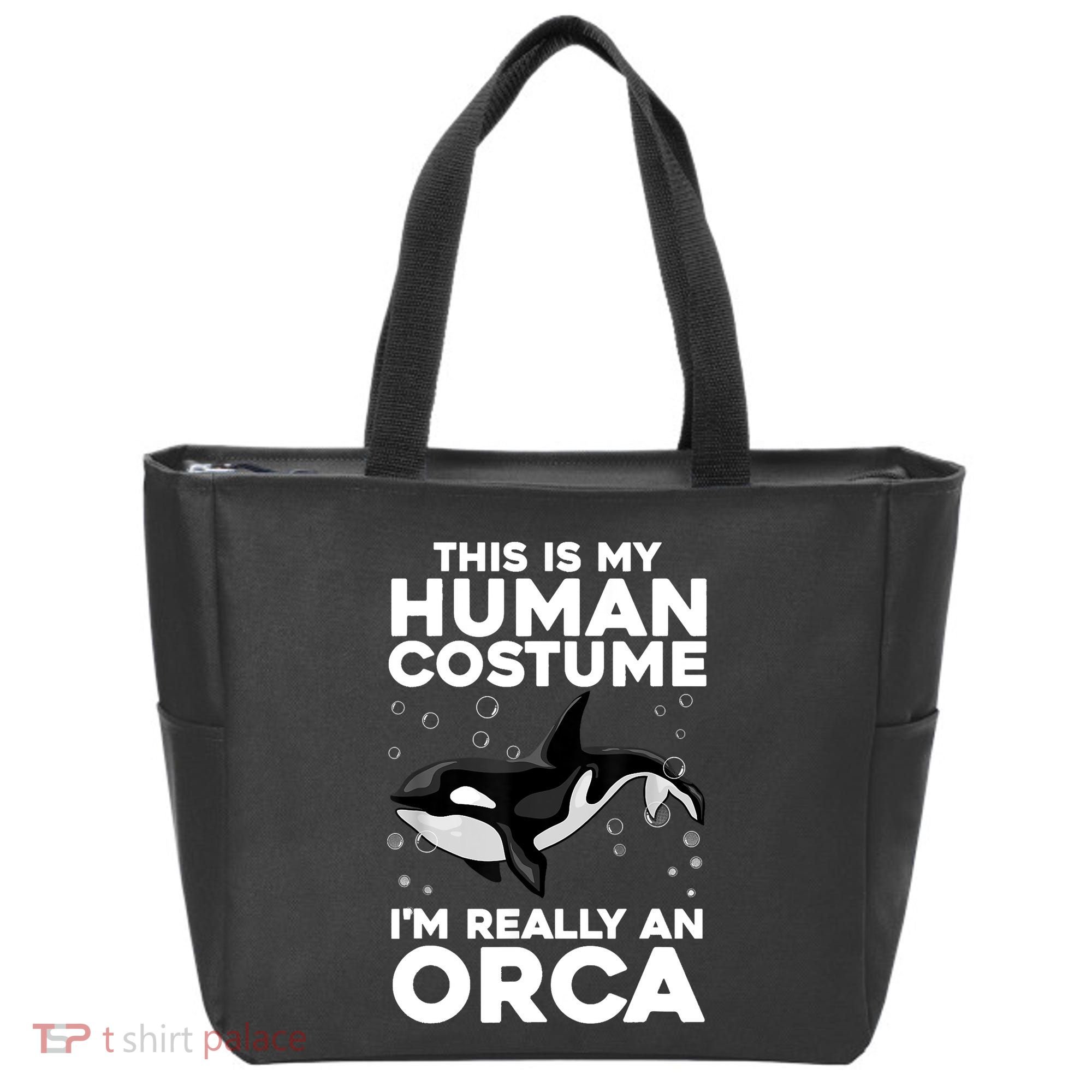 Cool Orca Sea Ocean Animal Orca Lover Tote Bag